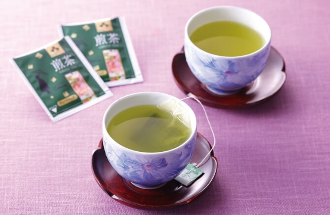 宇治抹茶入り煎茶一煎用ティーバッグ